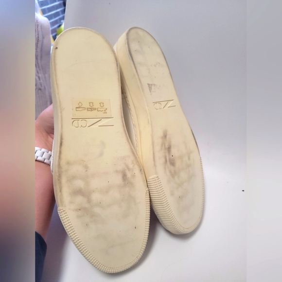 Zcd Montreal Leather velcro slip on sneakers size 7.5us 38 eu - Picture 8 of 13